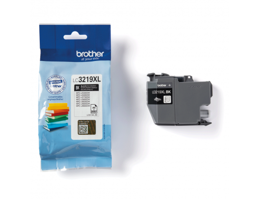 Rašalo kasetė Brother Super High Yield LC3219XLBK Black