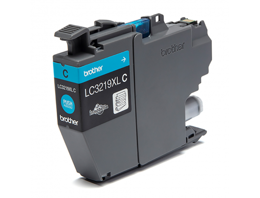 Rašalo kasetė Brother Super High Yield LC3219XLBK Cyan