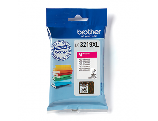 Rašalo kasetė Brother Super High Yield LC3219XLBK Magenta