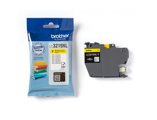 Rašalo kasetė Brother Super High Yield LC3219XLBK Yellow