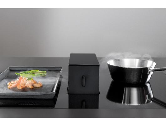 Indukcinė klaitlentė Novy 1811 ONE Induction hob with built-in hood, Number of burners/cooking zones 4, Black, Timer