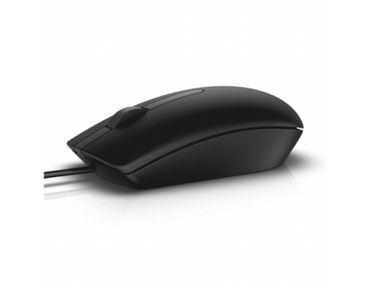 Pelė Dell Mouse MS116 Wired, No, Black, No, Optical