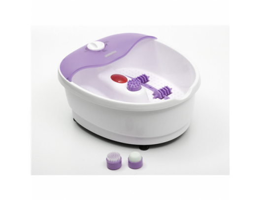 Masažuoklis Mesko Foot massager MS 2152 Number of accessories included 3, White/Purple