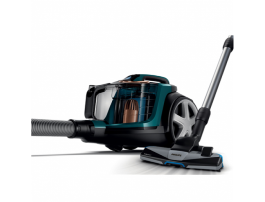 Dulkių siurblys Philips PowerPro Expert FC9744/09, be maišelio, galia 650 W, dulkių talpa 2 L, žalias