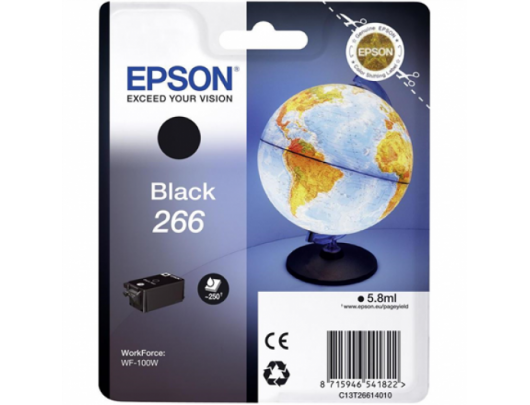 Rašalo kasetė Epson 266 BK , Black
