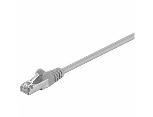 Kabelis Goobay CAT 5e patchcable, F/UTP RJ45 male (8P8C), RJ45 male (8P8C), 5 m, Grey