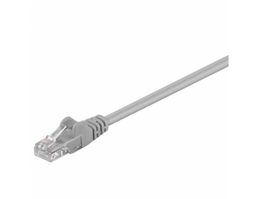 Kabelis Goobay CAT 5e patch cable, U/UTP RJ45 male (8P8C), RJ45 male (8P8C), 0.25 m, Grey