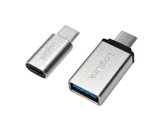 USB adapteris Logilink USB-C to USB3.0 and Micro USB Adapter USB 3.0, Micro USB 2.0, USB 3.1 type-C