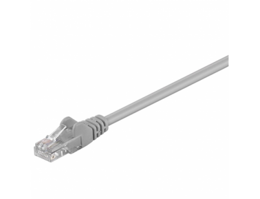 Kabelis Goobay CAT 5e patch cable, U/UTP RJ45 male (8P8C), RJ45 male (8P8C), 1 m, Grey