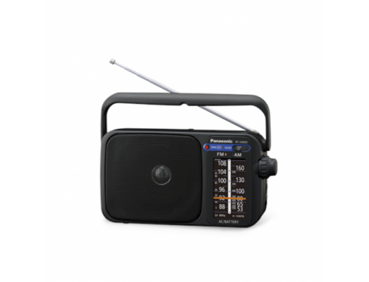 Radijo imtuvas Panasonic Portable Radio RF-2400DEG-K Black