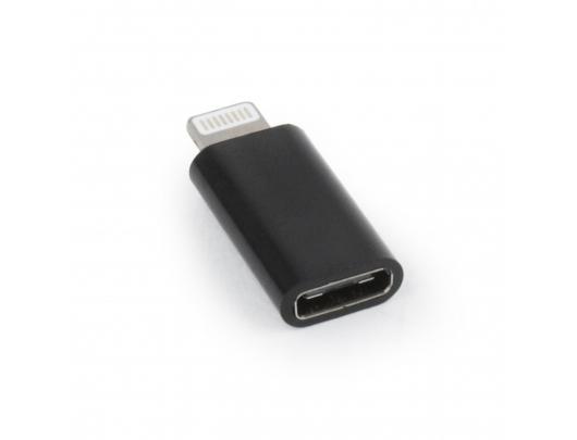 USB adapteris Gembird USB Type-C adapter (CF/8pin M), Black