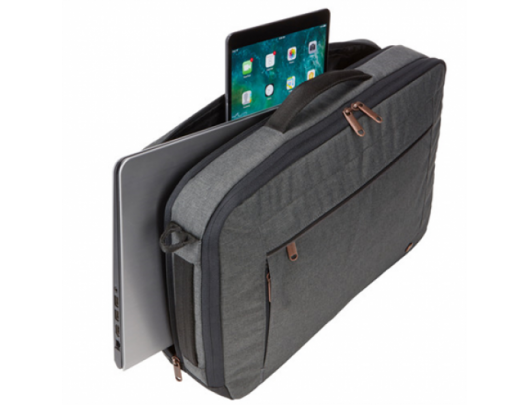 Kuprinė Case Logic Era Hybrid Briefcase Fits up to size 15.6 ", OBSIDIAN, Messenger - Briefcase/Backpack, Shoulder strap,