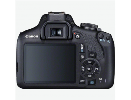 Fotoaparatas Canon EOS 2000D 18-55 III EU26 SLR Camera Kit, Megapixel 24.1 MP, ISO 12800, Display diagonal 3.0", Wi-Fi, Video recording, APS-C, Black