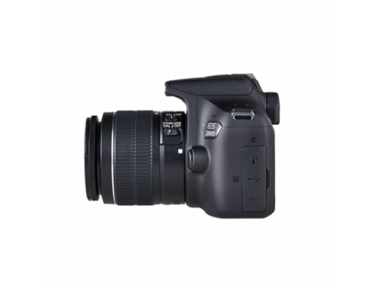 Fotoaparatas Canon EOS 2000D 18-55 III EU26 SLR Camera Kit, Megapixel 24.1 MP, ISO 12800, Display diagonal 3.0", Wi-Fi, Video recording, APS-C, Black