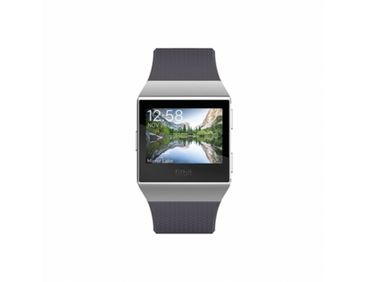 fitbit ionic charcoal smoke