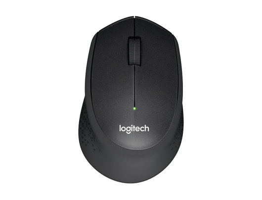Belaidė pelė Logitech Mouse M330 Silent Plus Wireless, No, Black, Wireless connection
