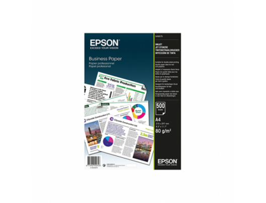 Popierius Epson Business 500 vnt, baltas, A4, 80 g/m²