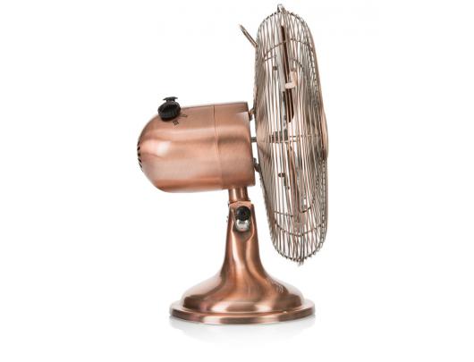 Stalinis ventiliatorius Tristar VE-5970 Table fan, Number of speeds 3, 35 W, Oscillation, Diameter 30 cm, Copper