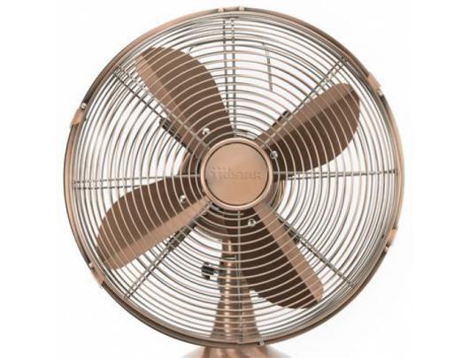 Stalinis ventiliatorius Tristar VE-5970 Table fan, Number of speeds 3, 35 W, Oscillation, Diameter 30 cm, Copper