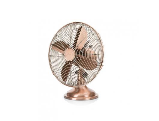 Stalinis ventiliatorius Tristar VE-5970 Table fan, Number of speeds 3, 35 W, Oscillation, Diameter 30 cm, Copper