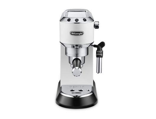 Kavos aparatas Delonghi EC685W, su pieno putos plakikliu