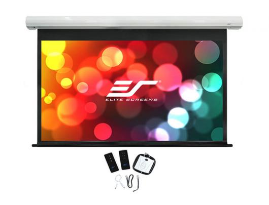Projektoriaus ekranas Elite Screens Saker Series SK180XHW2-E6 Diagonal 180", 16:9, Viewable screen width (W) 399 cm, White