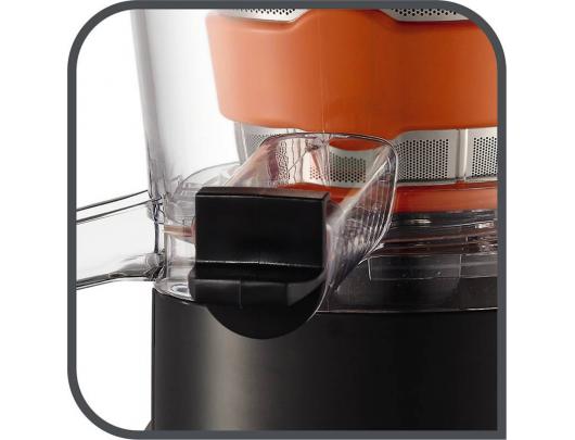 Sulčiaspaudė TEFAL Slow Juicer ZC255B38 Type Electric Silver/ black 200 W Extra large fruit input Number of speeds 2 82 RPM