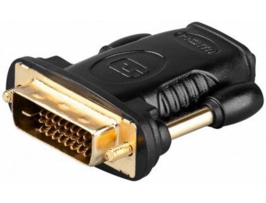 Adapteris Goobay 68931 HDMI /DVI-D adapter, gold-plated