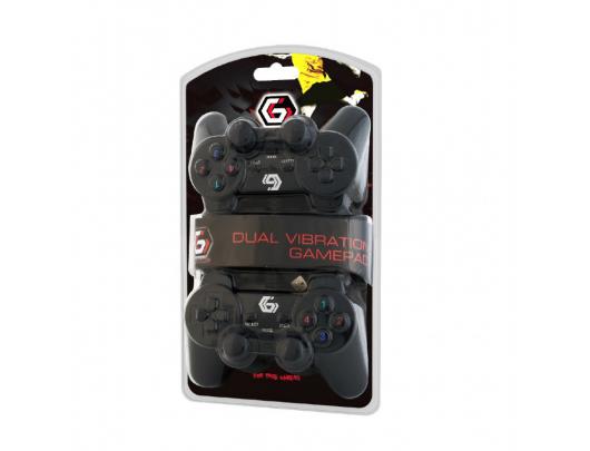 Žaidimų pultas Gembird Double USB dual vibration
