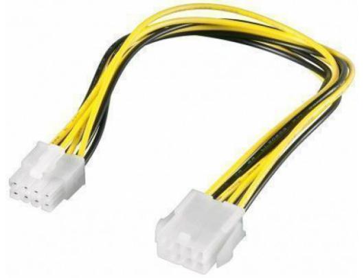 Kabelis Goobay 51361 EPS PC power extension cable; 8-pin