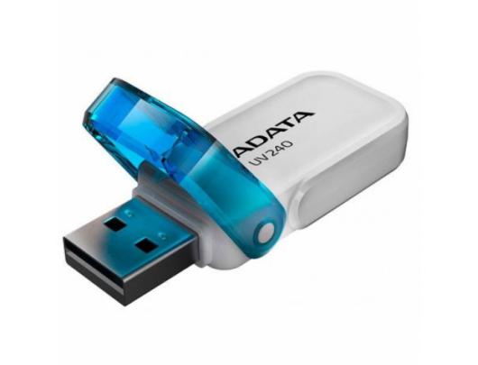 USB raktas ADATA UV240 32GB USB 2.0 White