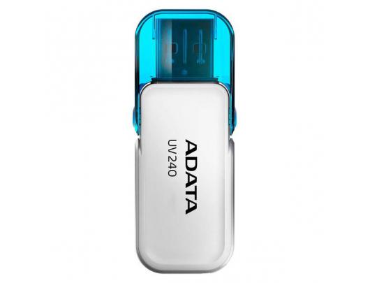 USB raktas ADATA UV240 32GB USB 2.0 White