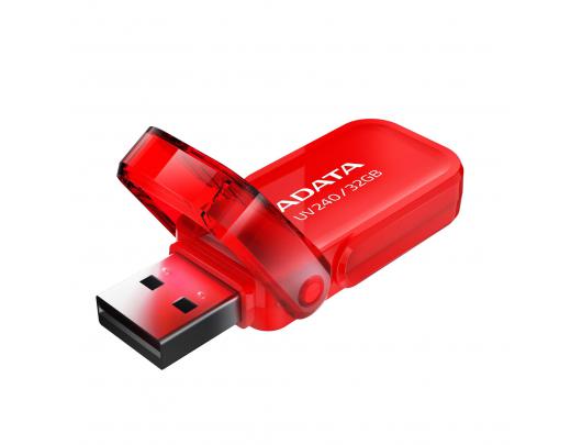 USB raktas ADATA UV240 32GB USB 2.0 Red