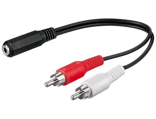 Adapteris Goobay Audio cable adapter, 3.5 mm 50092