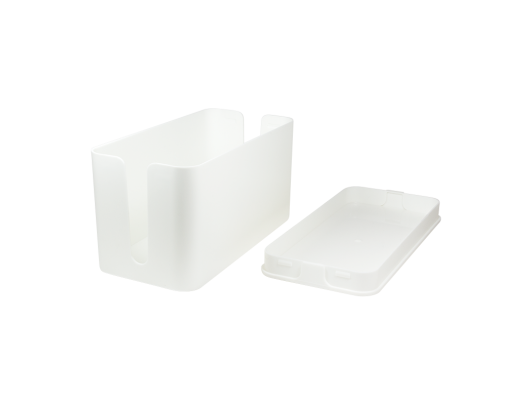 Kabelių dėžutė Logilink KAB0061 Cable Box White, small size: 235 x 115 x 120mm