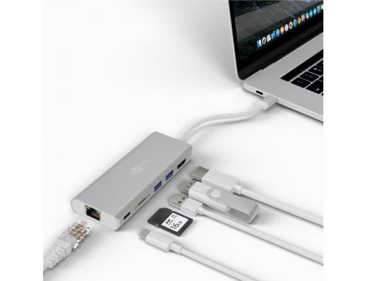 Jungčių stotelė Goobay 76788 USB-C