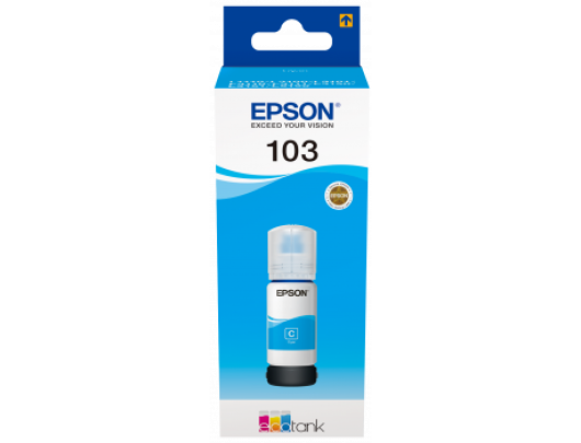 Rašalo kasetė Epson 103 ECOTANK Bottle, Cyan