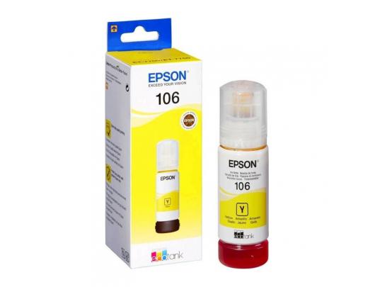 Rašalo kasetė Epson Ecotank 106 Bottle, Yellow