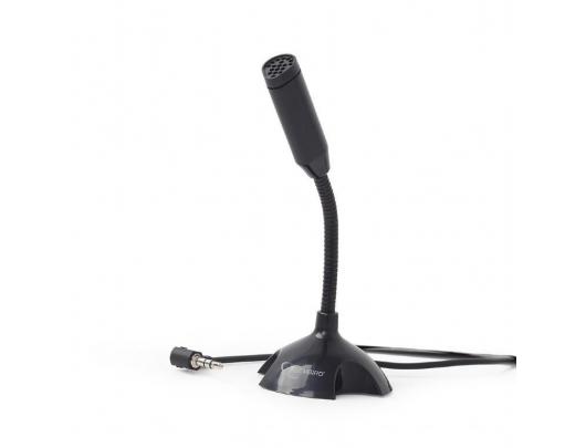 Mikrofonas Gembird MIC-D-02	3.5 mm, 3.5 mm audio plug, Black