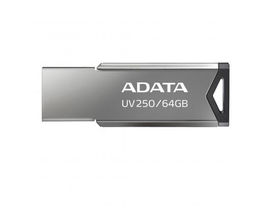 USB raktas ADATA FlashDrive UV250 16GB Metal Black USB 2.0 Flash Drive, Retail
