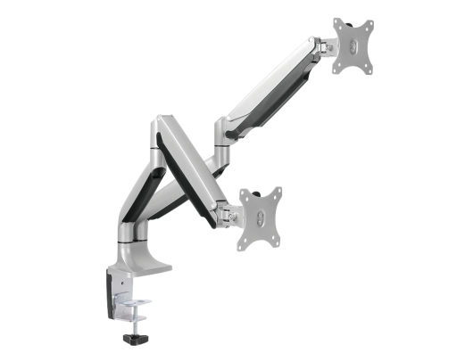 Televizoriaus laikiklis Logilink BP0043 Dual Monitor Desk mount, 13"-32",gas spring, aluminum
