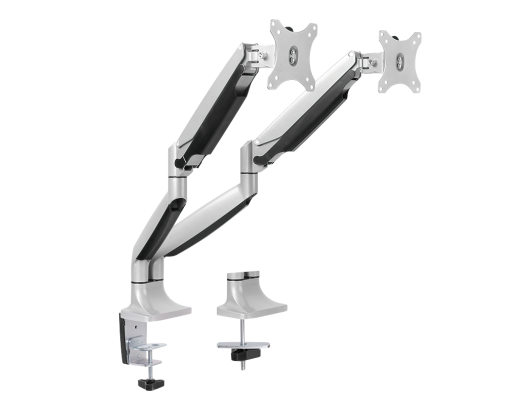 Televizoriaus laikiklis Logilink BP0043 Dual Monitor Desk mount, 13"-32",gas spring, aluminum