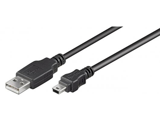 Kabelis Goobay 50767 USB 2.0 Hi-Speed cable, black, 1.8 m