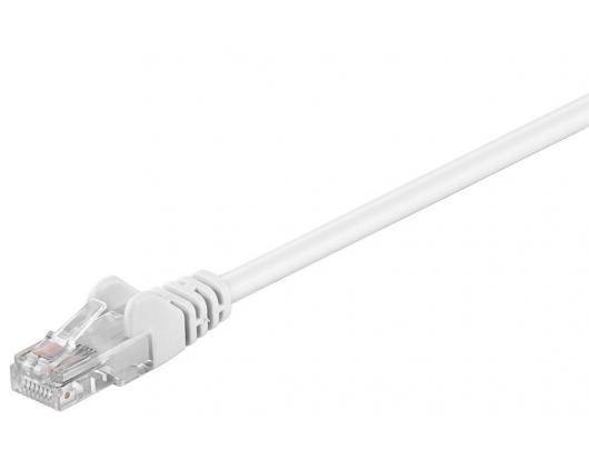 Kabelis Goobay 68614 CAT 5e patch cable, U/UTP, white, 0.25 m