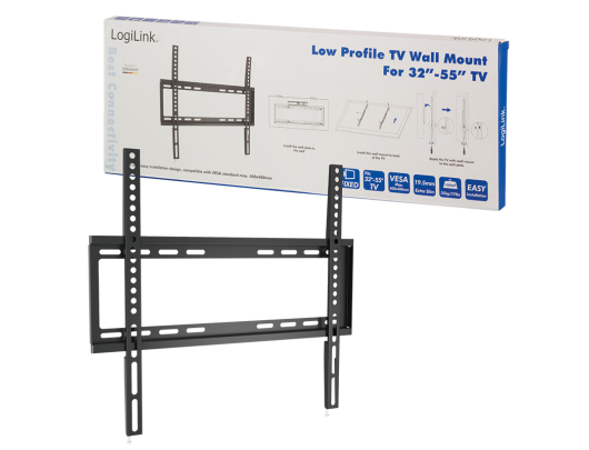 Televizoriaus laikiklis Logilink BP0009 32–55", sieninis