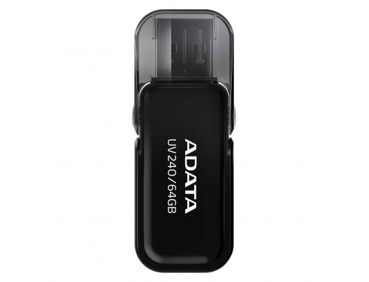 USB raktas ADATA DashDrive UV240 64GB USB 2.0 Black