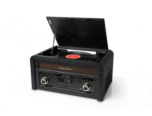 Patefonas Muse Turntable micro system MT-115W USB port, Bluetooth, CD player, Wireless connection, AUX in, FM radio,
