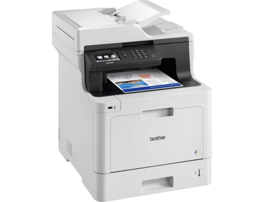 Lazerinis spausdintuvas Brother Wireless Colour Laser Printer DCP-L8410CDW Colour, Laser, Multifunctional, A4, Wi-Fi, Grey