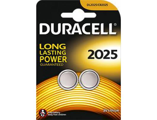 Barterijos Duracell Button Cells DL2025 Lithium, 2 vnt