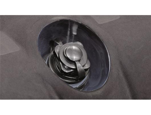 Pripučiamas čiužinys Outwell Flow Airbed Single, 200 x 80 x 20 cm, Black